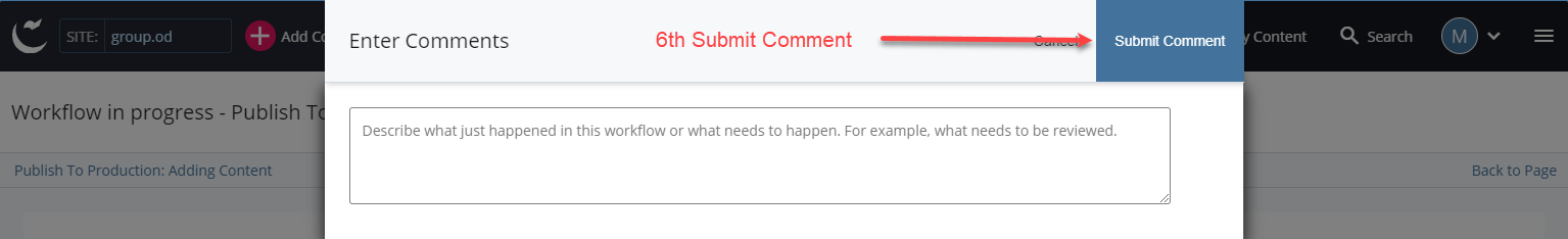 content page submit production 3