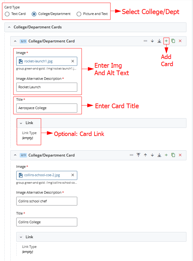 Carousel Cards Module Tutorial