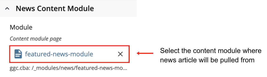 news page cascade view