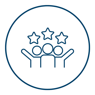 graphic icon for mission and values