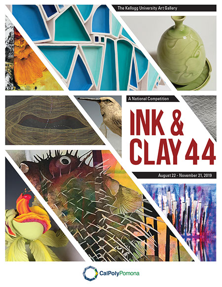 Ink & Clay 44 Catalog Cover, Various Artworks in the Ink & Clay 44 Exhibit