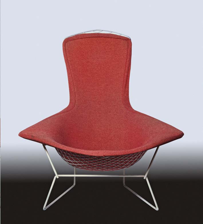 Bird High-back lounge chair piece.  navigate down for further details