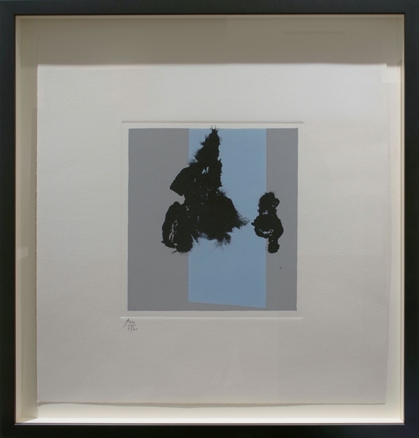 Robert Motherwell's Paris Suite I (Winter) piece. navigate down for further details