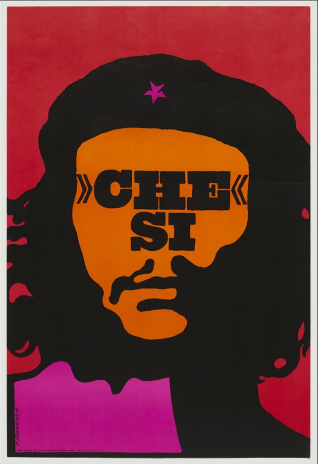 Image of Roman Cieslewicz's Che Si print.  navigate down for further details