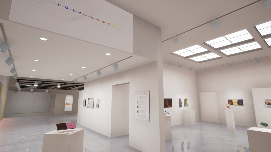 Visual Communication Design and Architecture exhibit. navigate down for further details