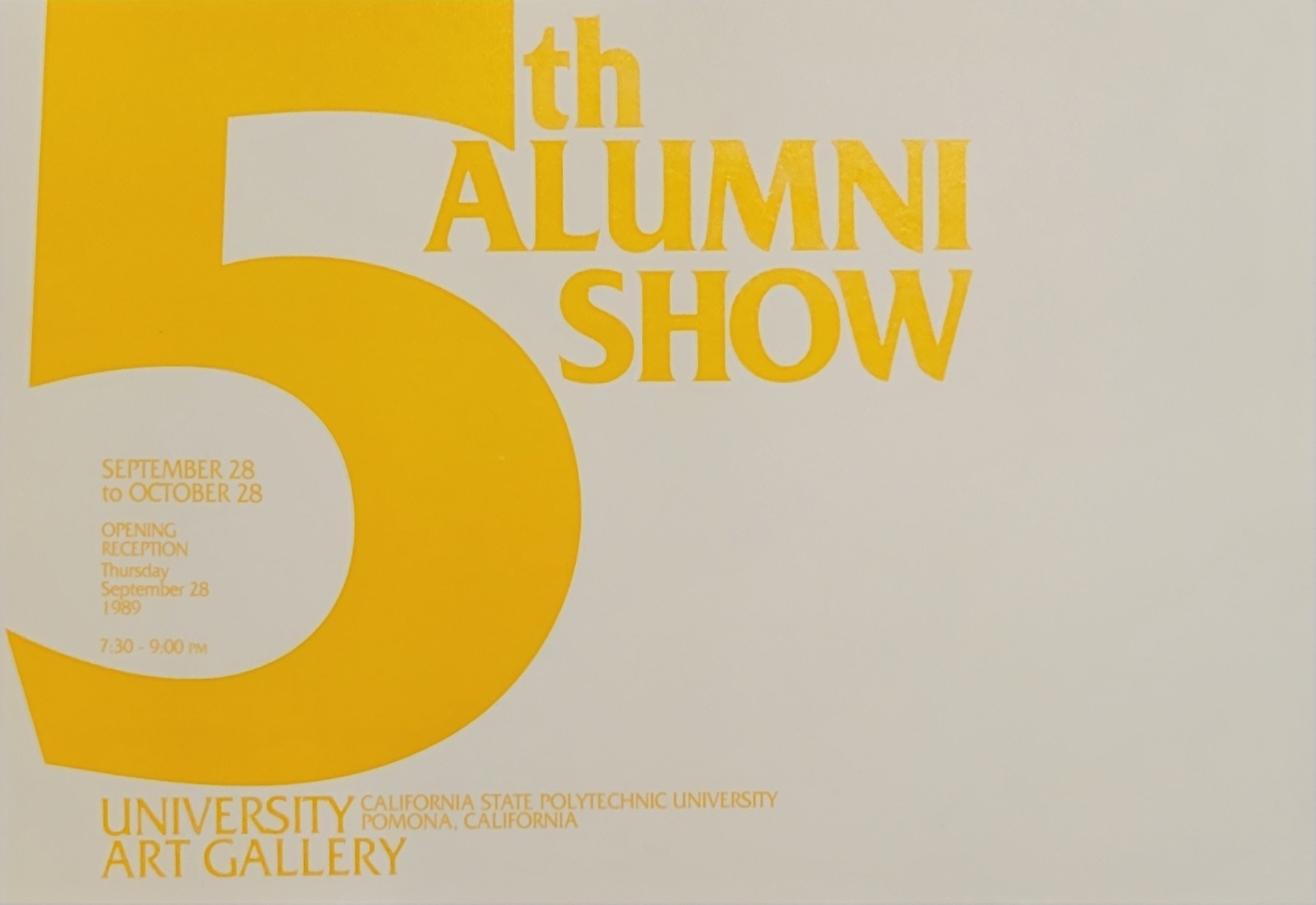 5th alumni show
