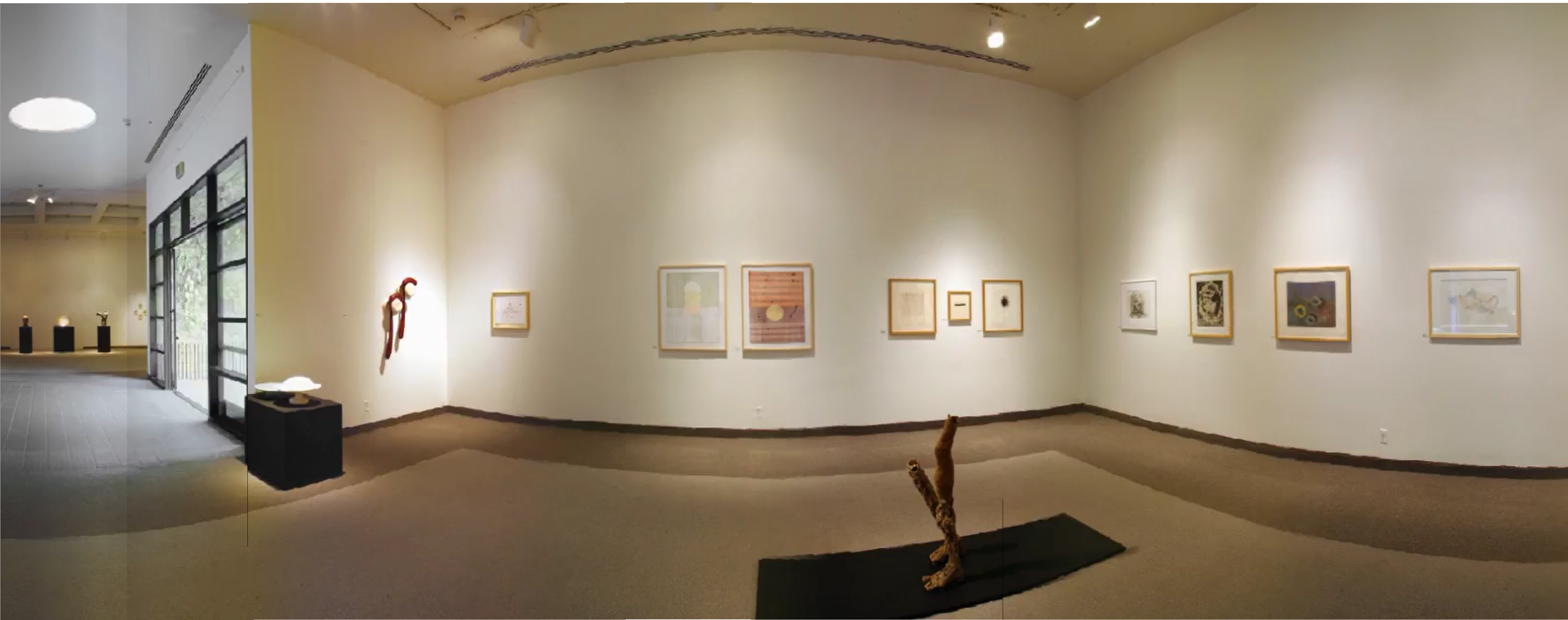 Installation View, Front East Gallery, Ink & Clay 29 Exhibition, January 06, 2003 to February 14, 2003