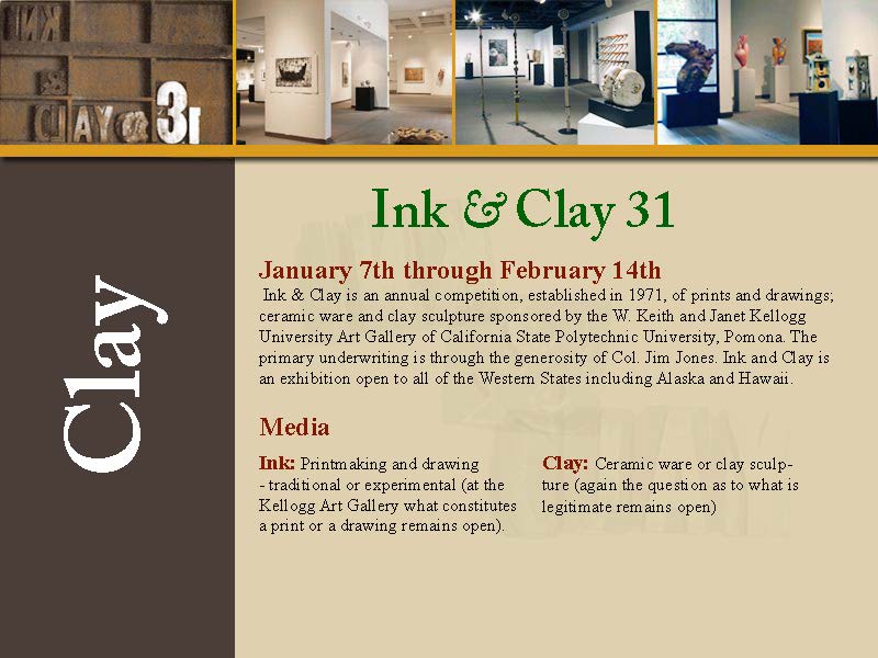 Clay catalog