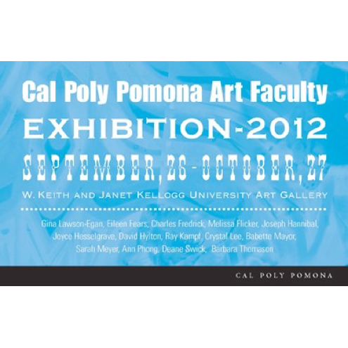 Cal Poly Pomona Art Exhibition 2012