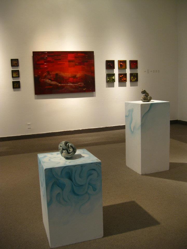 Installation View, Front Gallery, The Senior Show & 2D/3D Exhibition, May 16 - June 9, 2012.