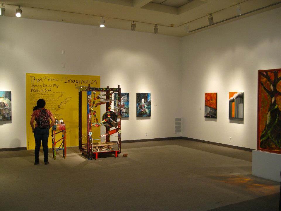 Installation View, Front Gallery, The Senior Show & 2D/3D Exhibition, May 16 - June 9, 2012.