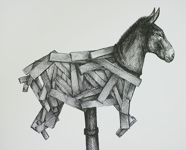Donkey Assemblage by Michael Paieda