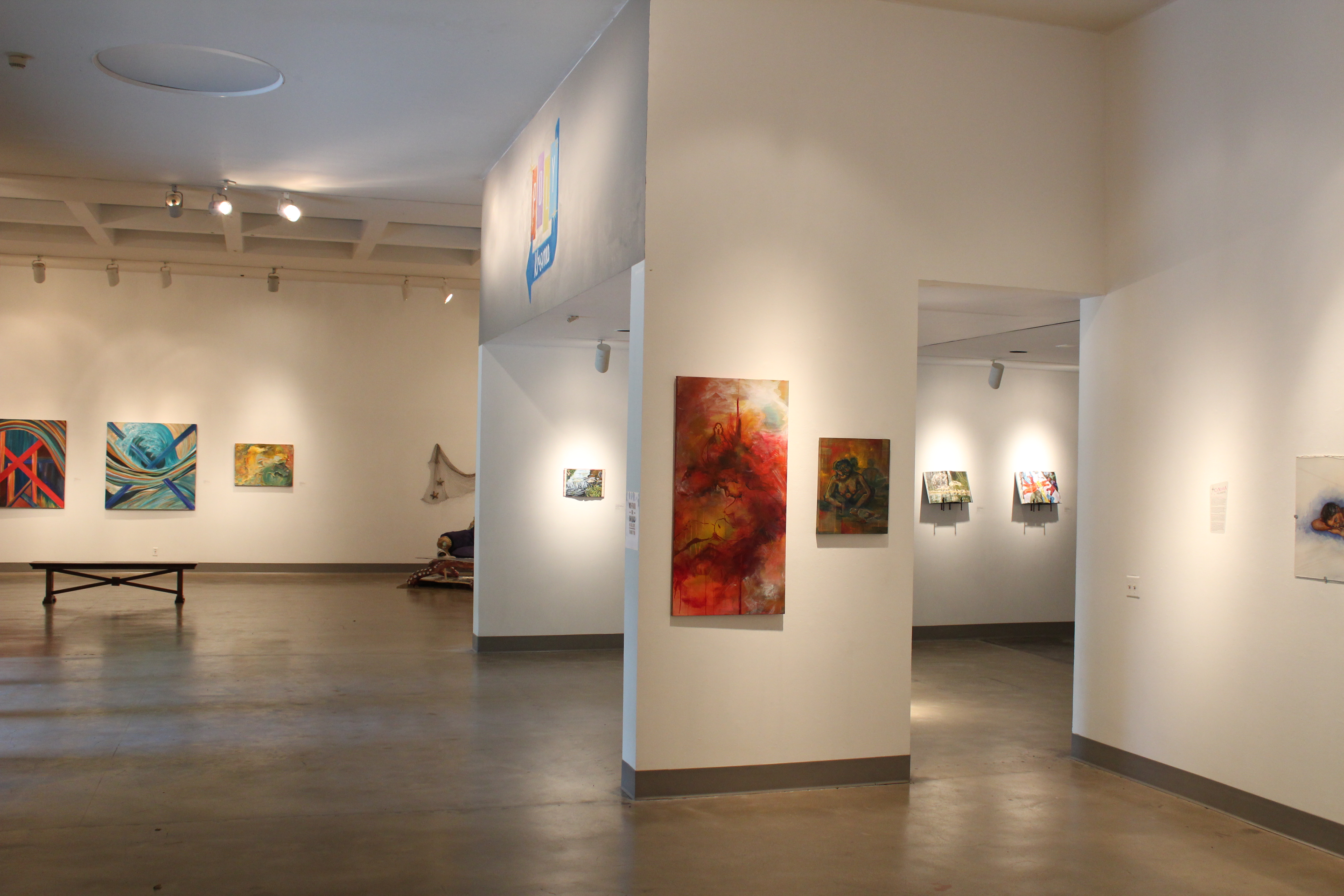 Installation View, Front East Gallery, Polykroma 2014 Exhibition, May. 19, 2014 to Jun. 15, 2014.