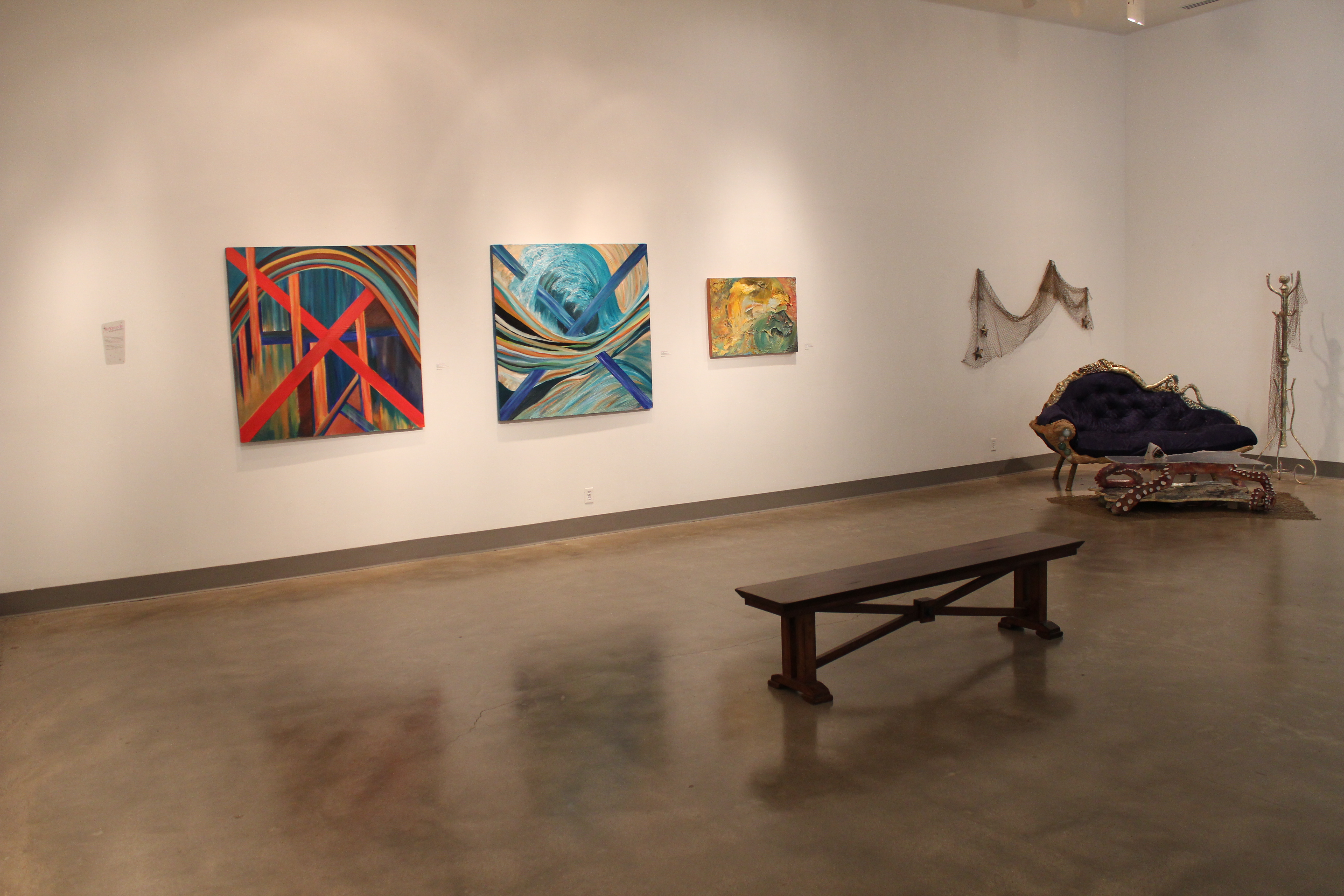 Installation View, Front West Gallery, Polykroma 2014 Exhibition, May. 19, 2014 to Jun. 15, 2014.