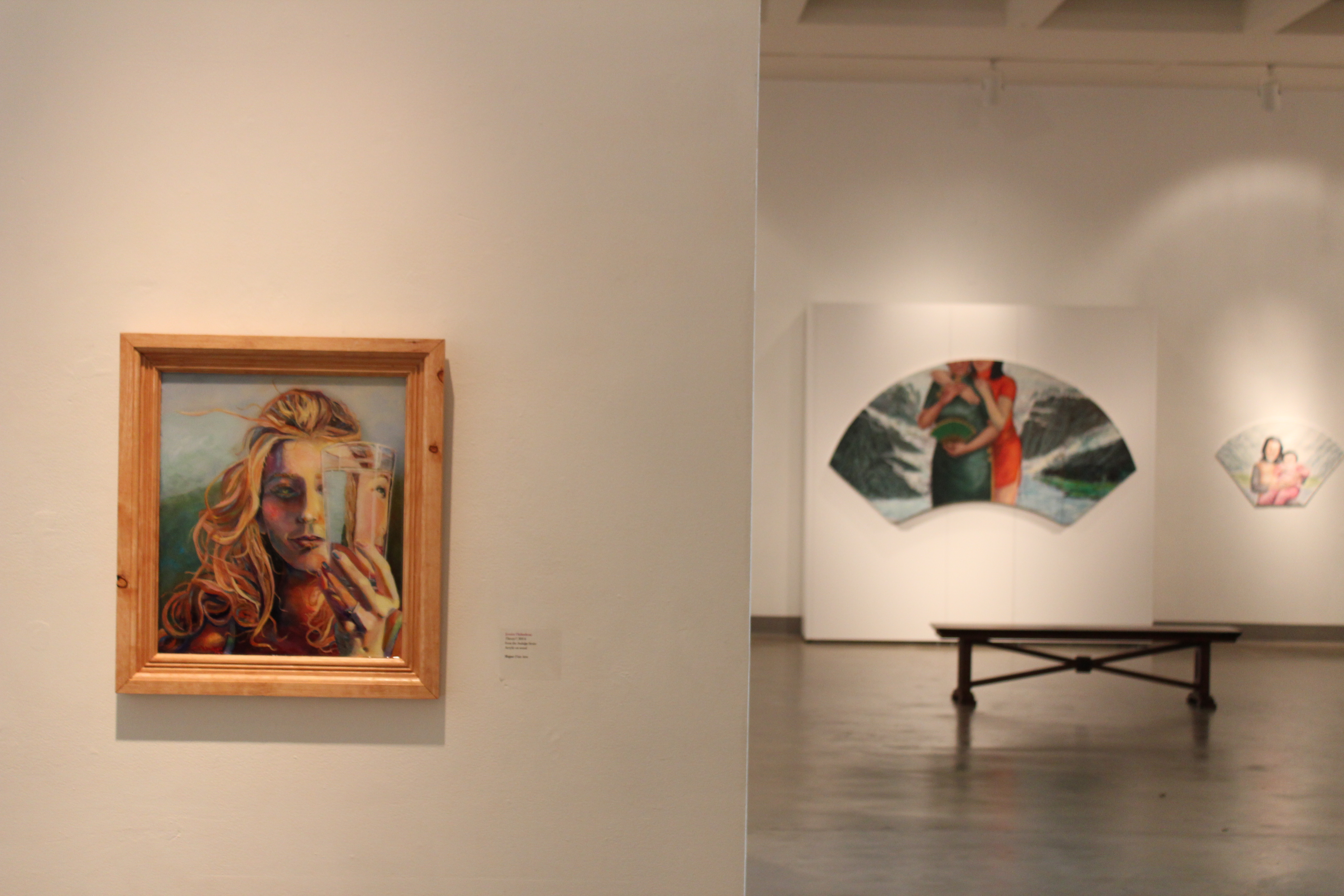 Installation View, Corridor of Gallery, Polykroma 2014 Exhibition, May. 19, 2014 to Jun. 15, 2014.