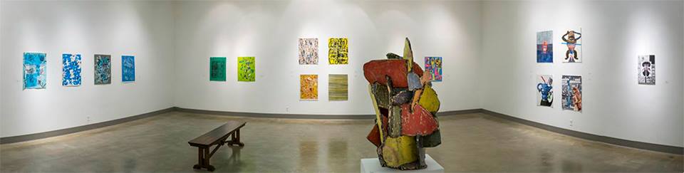 Installation View, Front East Gallery, Tom Decker, Sandra Gallegos, Ann Isolde & Richard OsakaExhibition, Mar.8, 2014 to Apr.19, 2014.