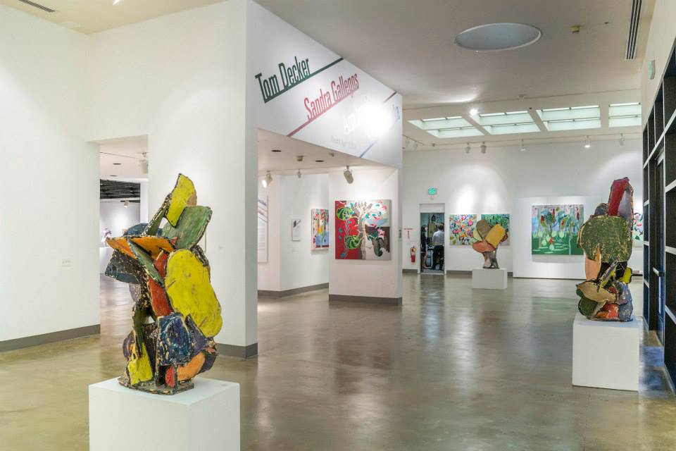Installation View, Front West Gallery, Tom Decker, Sandra Gallegos, Ann Isolde & Richard OsakaExhibition, Mar.8, 2014 to Apr.19, 2014.