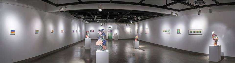 Installation View, Back Gallery, Tom Decker, Sandra Gallegos, Ann Isolde & Richard OsakaExhibition, Mar.8, 2014 to Apr.19, 2014.