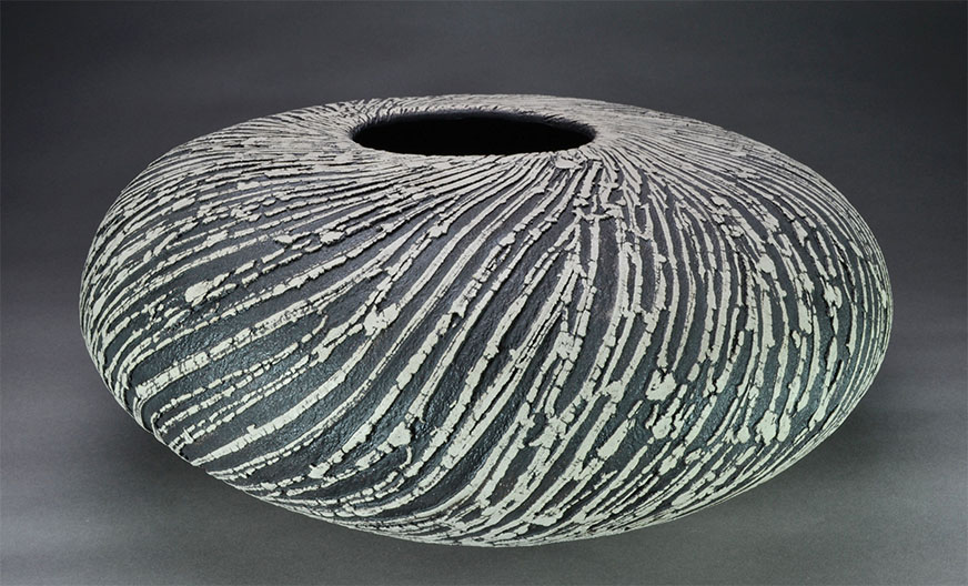 hard-stretched clay bowl