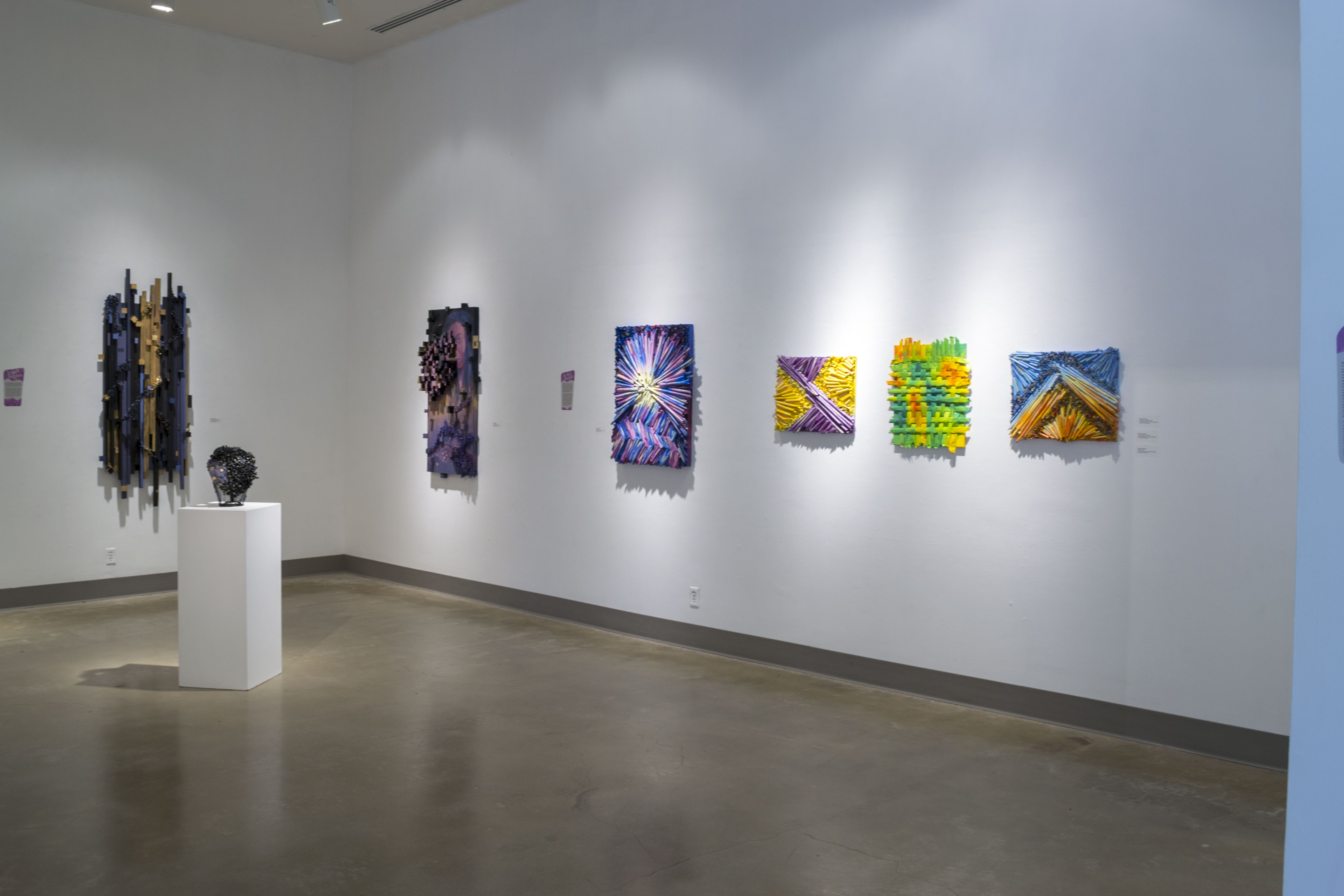 Installation View, Front West Gallery, Polykroma 2015 Exhibition, May. 18, 2015 to June. 14, 2015.