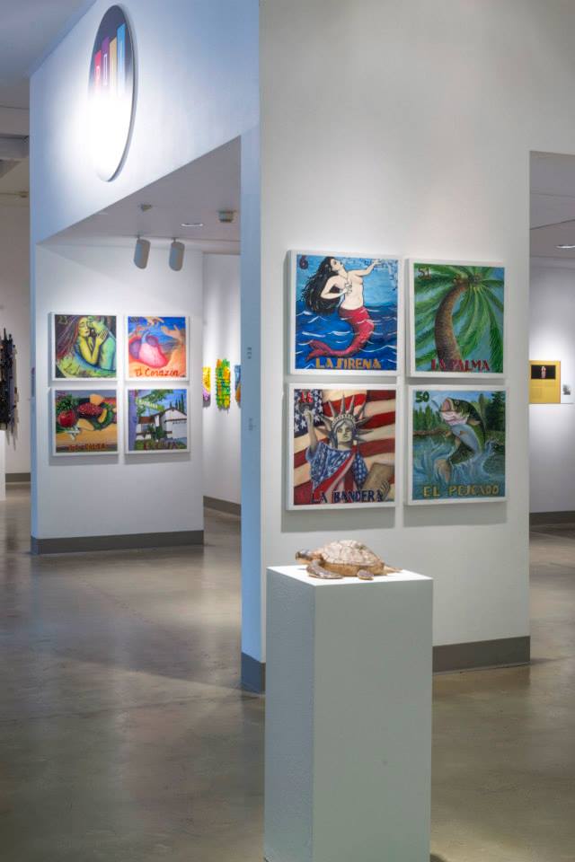 Installation View, Front West Gallery, Polykroma 2015 Exhibition, May. 18, 2015 to June. 14, 2015.