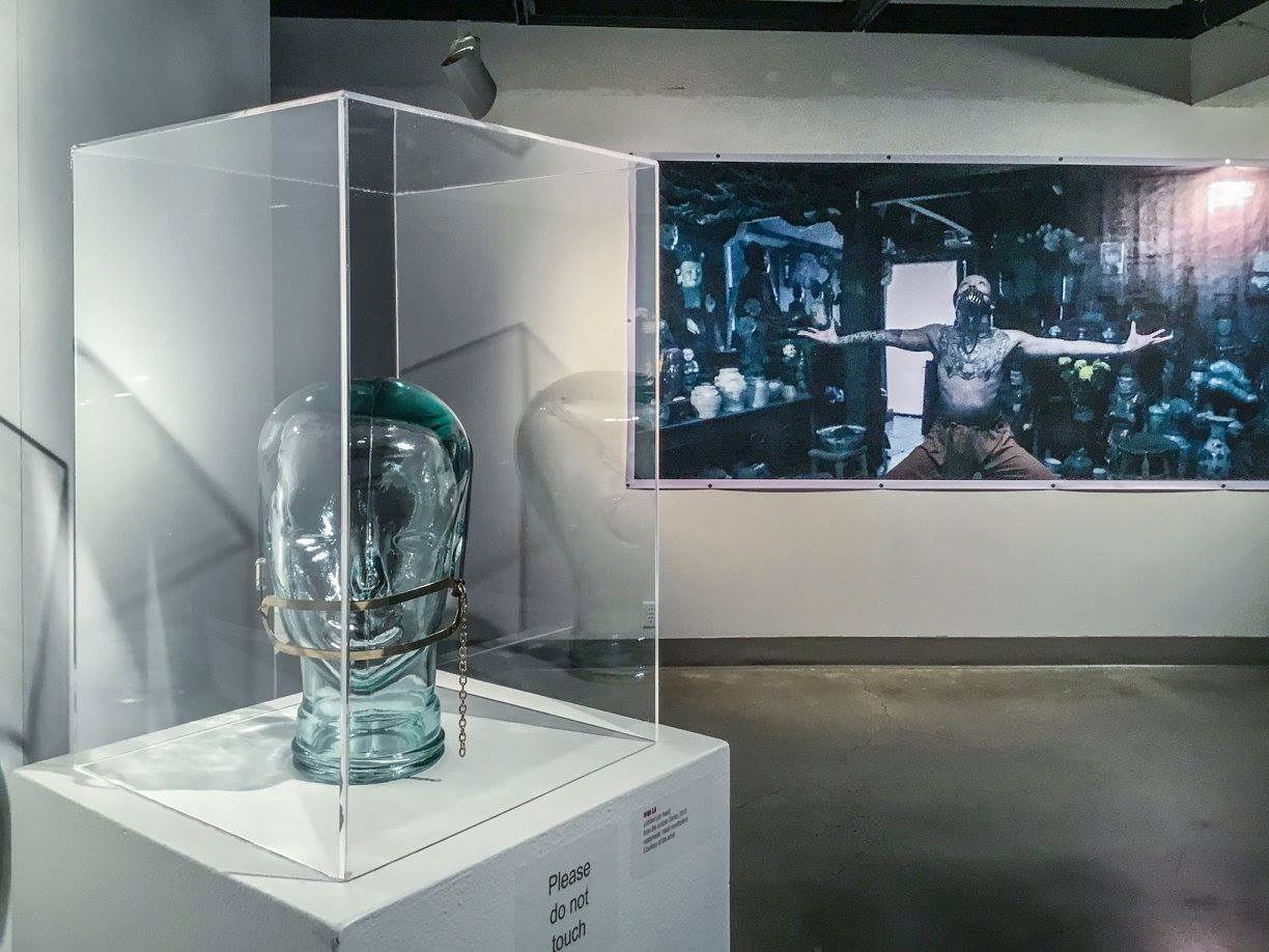 Installation View, Back Gallery, Transnational Lives in Motion: The Art of Laura Kina and Viet Le, Exhibition, Aug. 22, 2019 to Nov. 21, 2019.