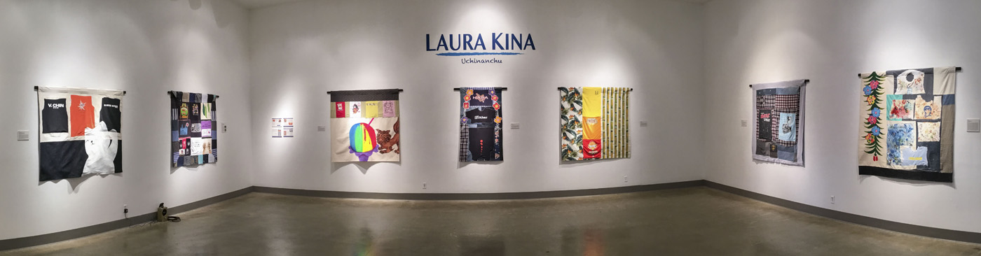 Installation View, Front West Gallery, Transnational Lives in Motion: The Art of Laura Kina and Viet Le, Exhibition, Aug. 22, 2019 to Nov. 21, 2019.