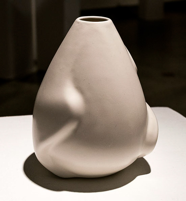 Yoon Bud Vase, 2016 ceramics 5 x 3 x 3” Courtesy of the artist