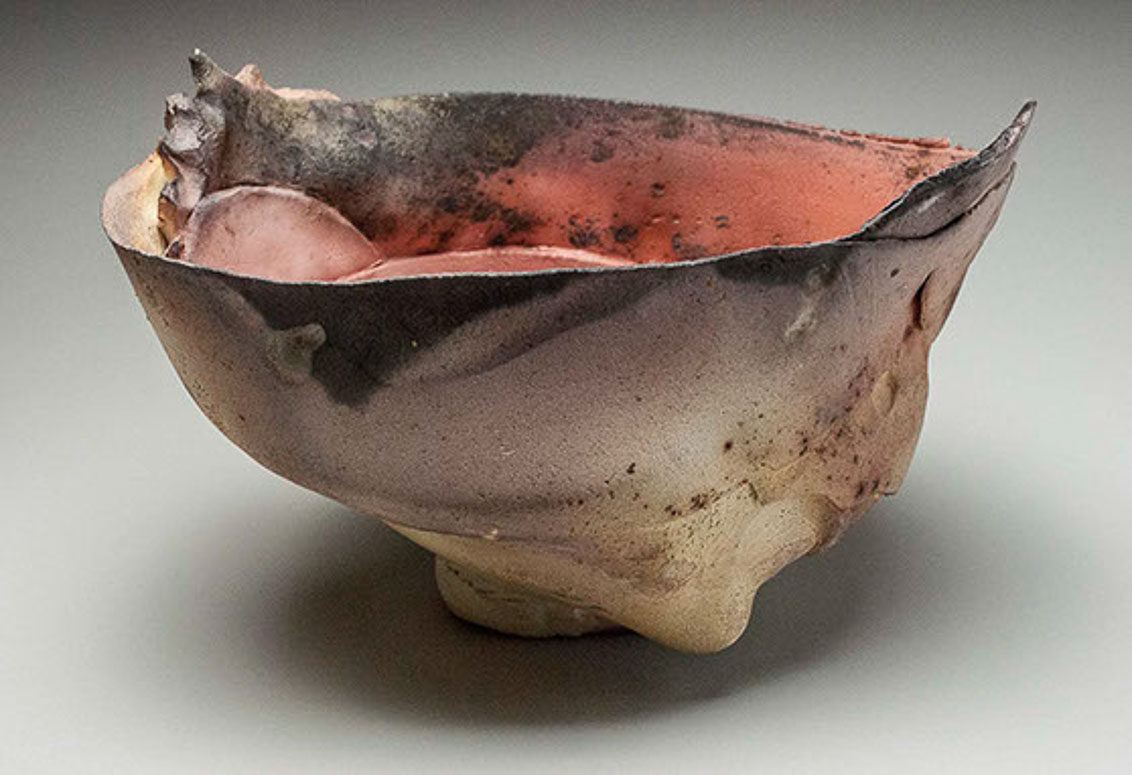 Recuerdos 3, 2017 ceramic, Saggar-fired with stains and oxides 7 x 10 x 9” Courtesy of the artist