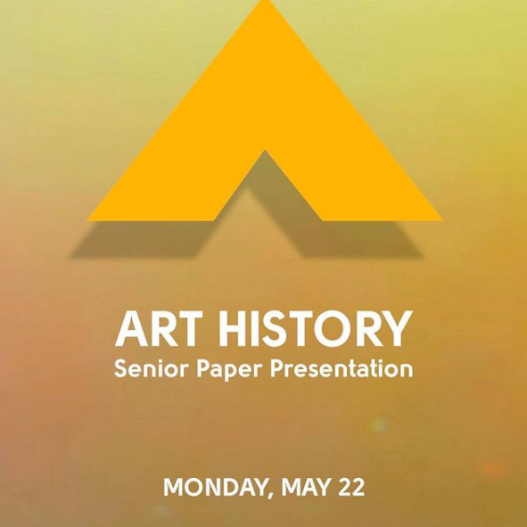 Art History Senior Project Presentation. May 22, 2017