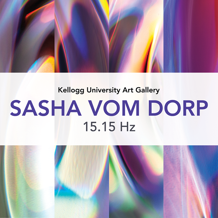 Kellogg University Art Gallery: Sasha vom Dorp 15.15 Hz