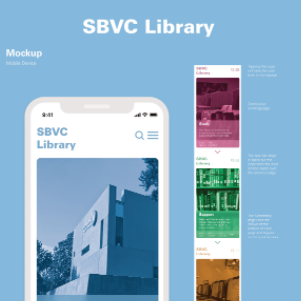 SBVC Library Website Design by Jeremy Villaseñor