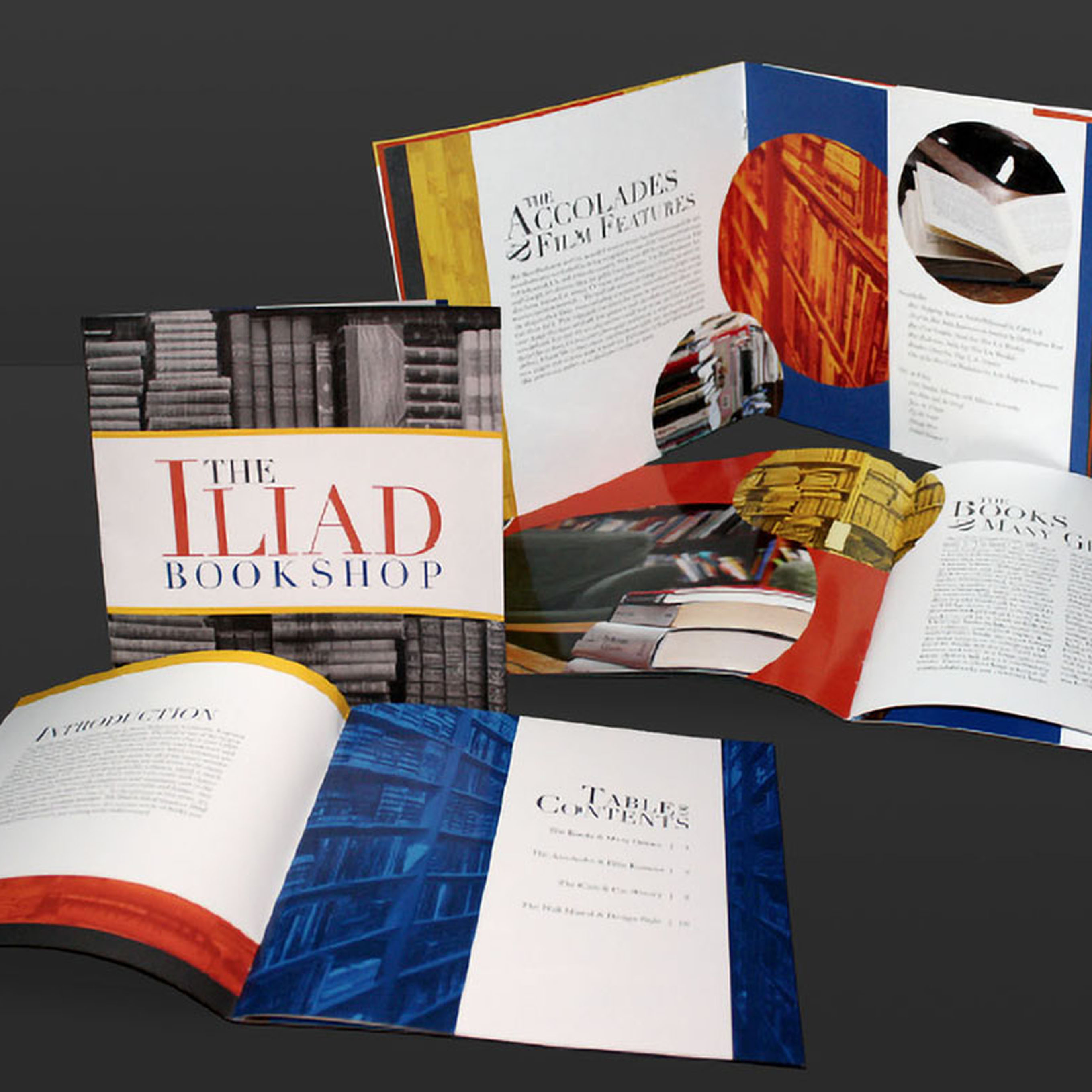 The Iliad Bookshop Booklet by Rebekah Freeman