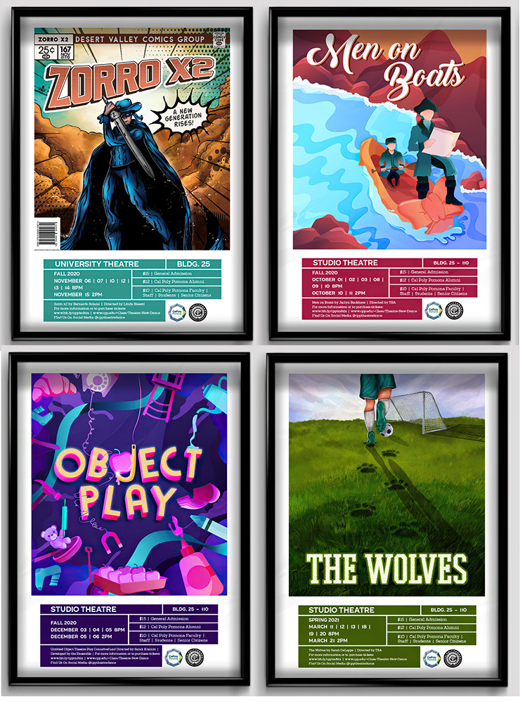 Play Poster Series by Michelle Martinez