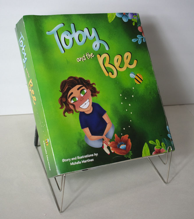 Toby and the bee by Michelle Martinez