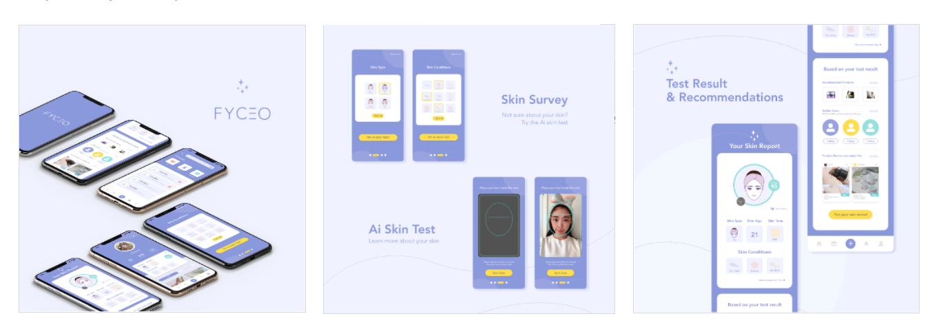UiUx | Fyceo by Fanfei Han