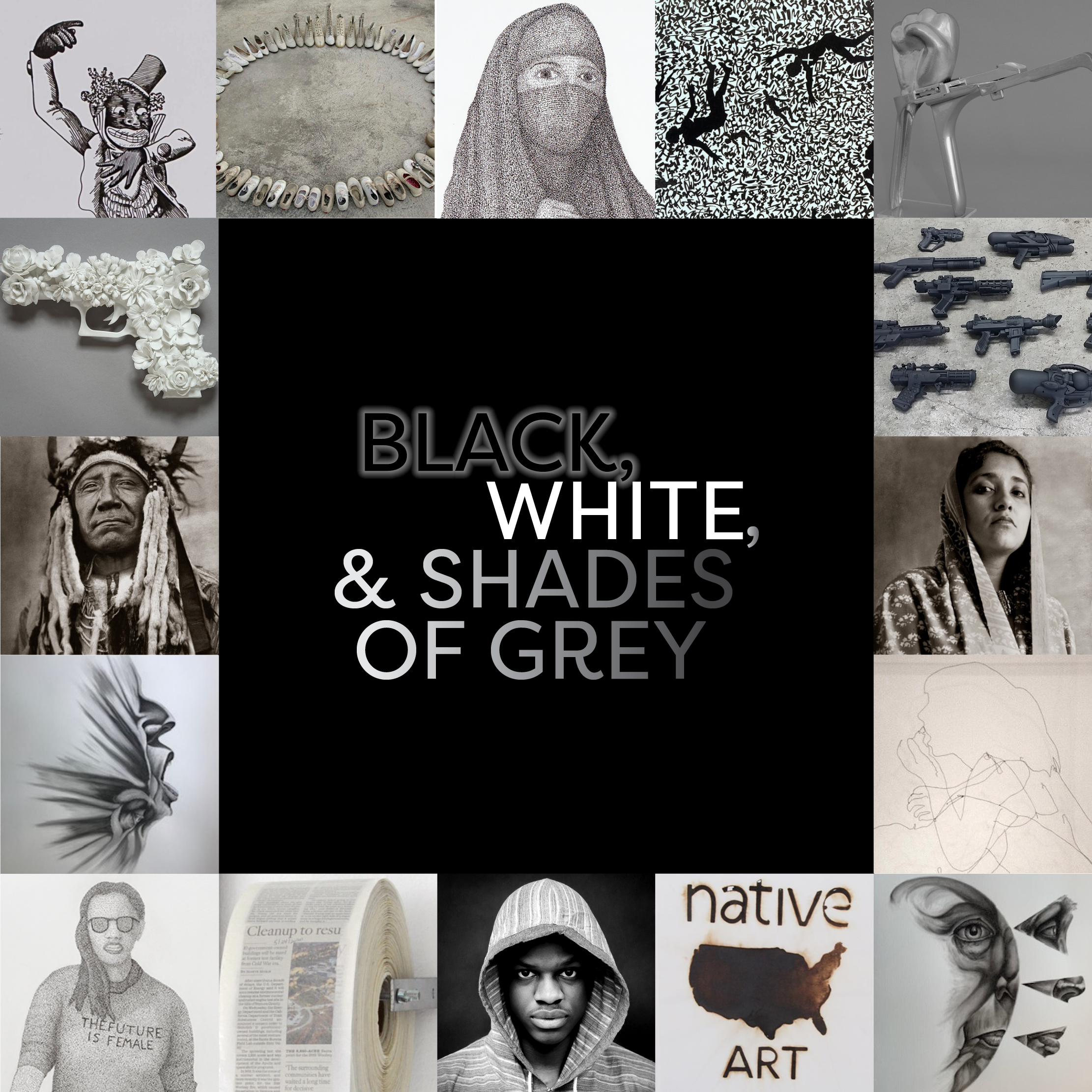 Black White and Shades of Grey