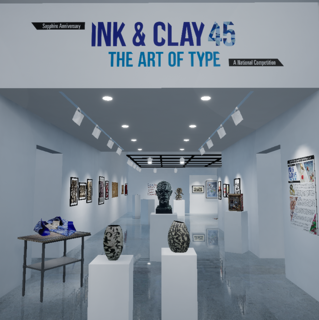 Ink & Clay 45 virtual exhibition