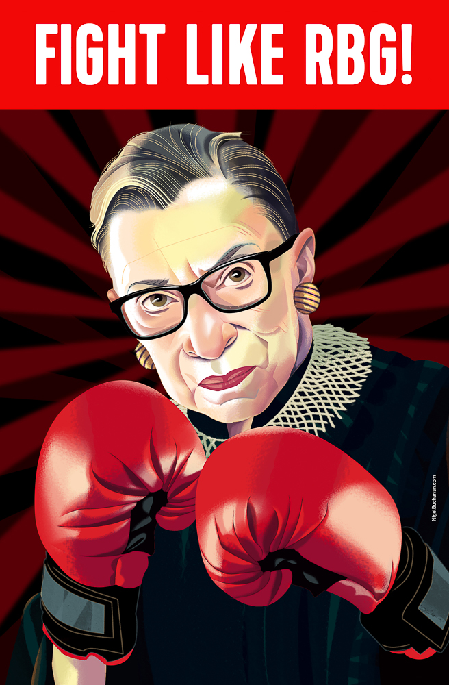 New Zealand  Nigel Buchanan    Fight Like RBG (Ruth Bader Ginsberg), 2016