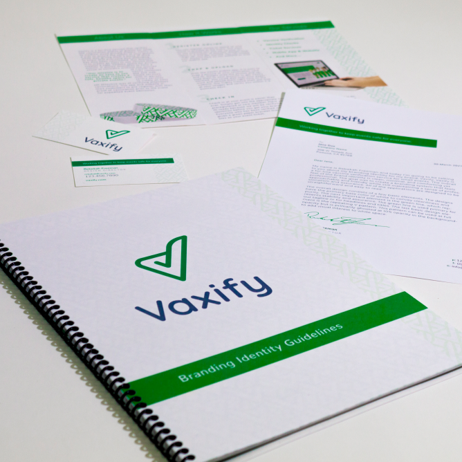 Vaxify Branding Identity