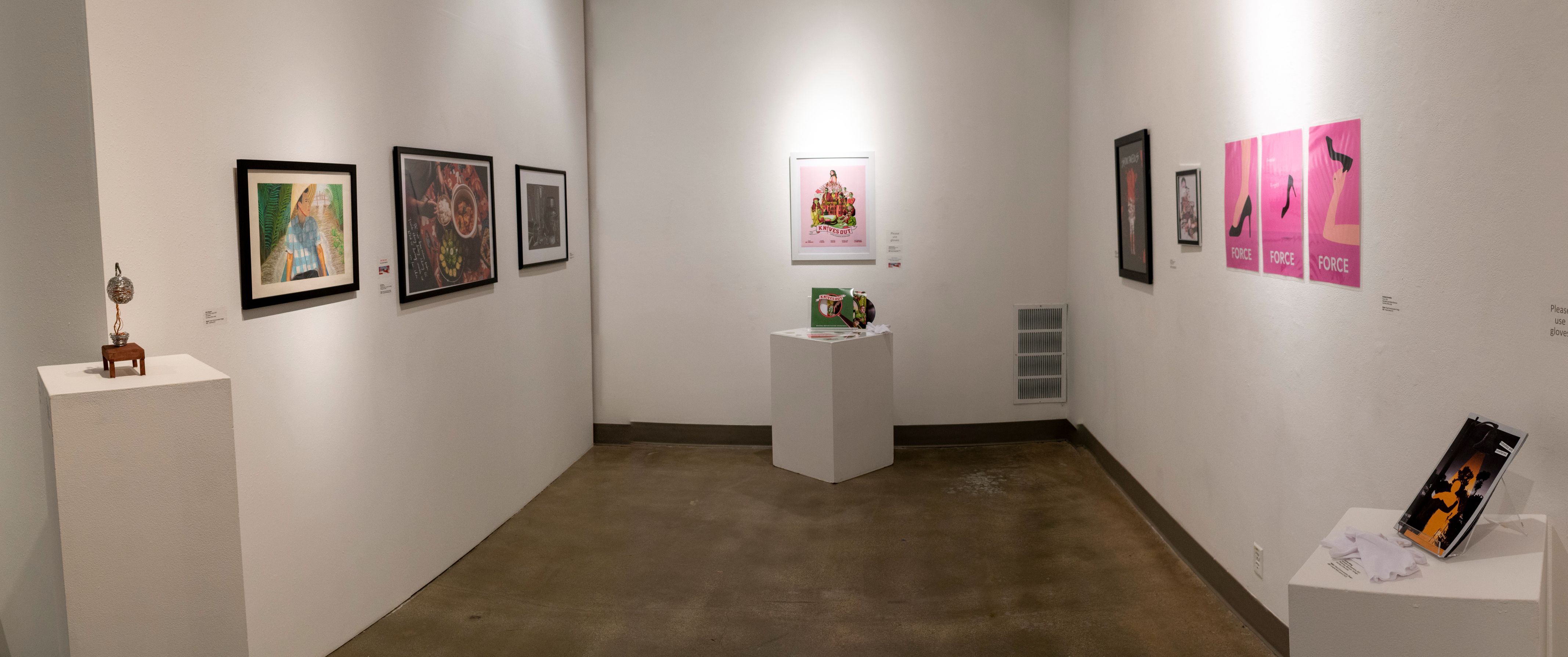 Installation View, Front West Gallery, Poly Kroma 2022 Exhibition, April 28, 2022 to May 22, 2022