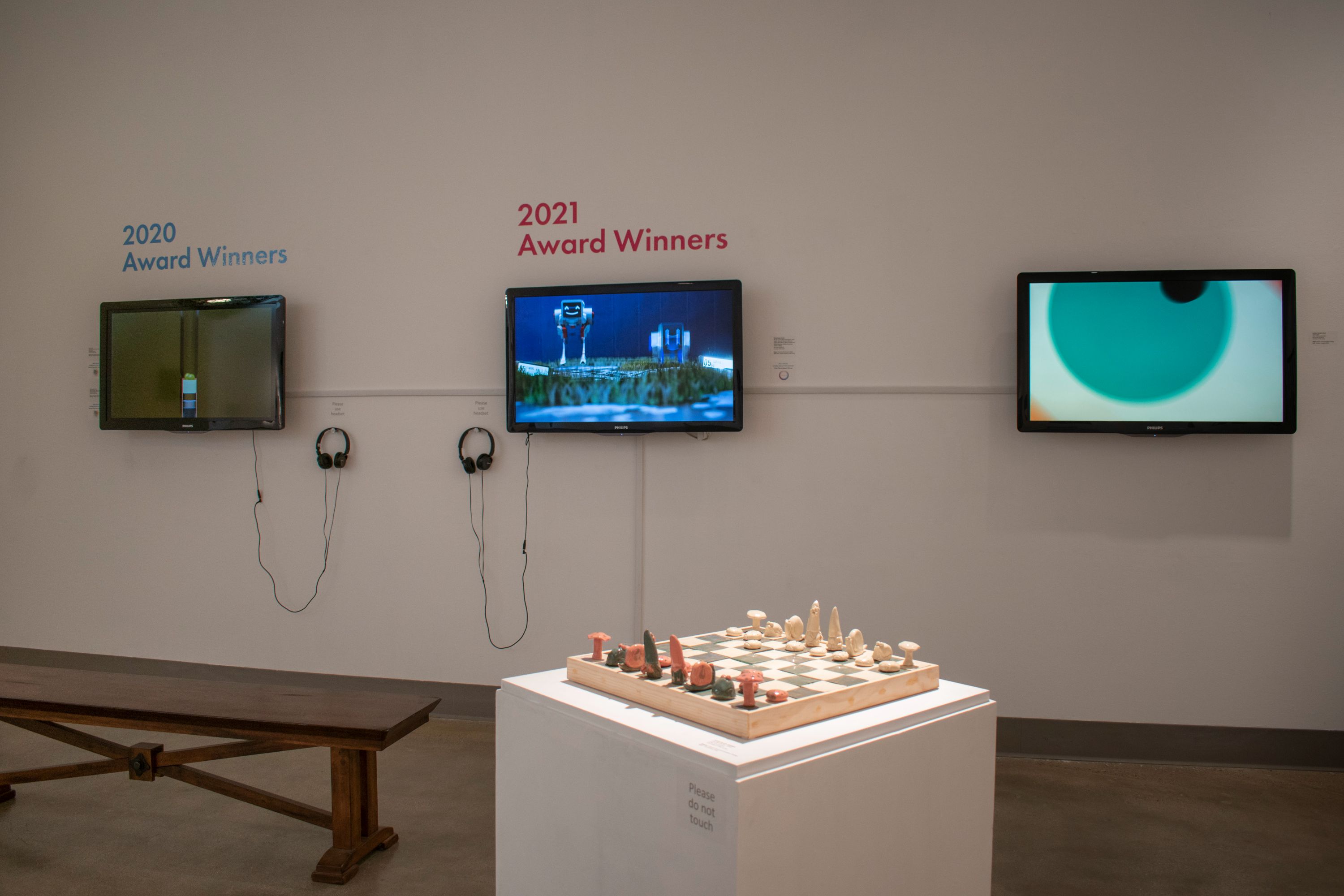 Installation View, Front East Gallery, Poly Kroma 2022 Exhibition, April 28, 2022 to May 22, 2022