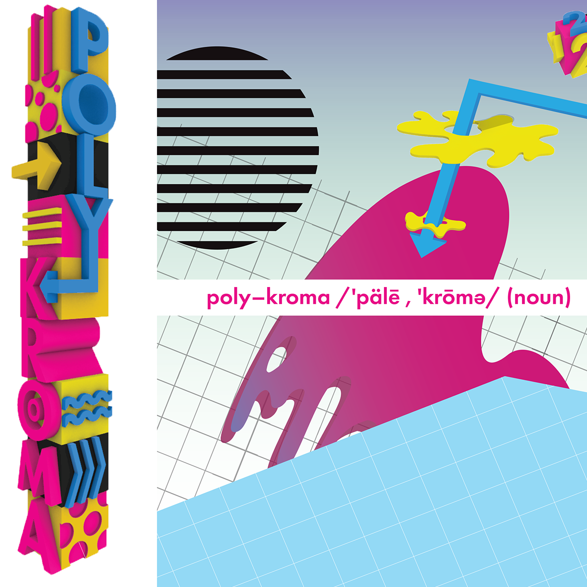 3D Poly-Kroma 2022 logo