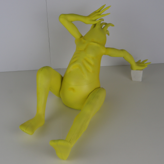 Figure Yellow artwork