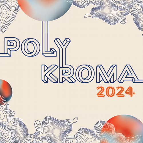 Official logo for PolyKroma 2024.