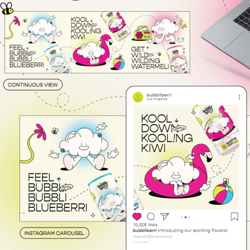 "Bubbli Berri" by Sophie Hoang