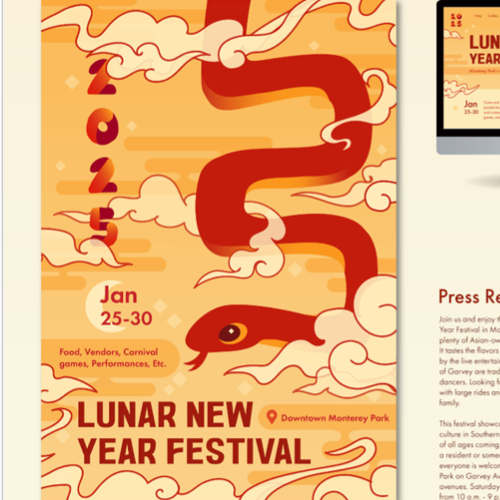 "Lunar New Year Festival 2025" by Rachel Lam