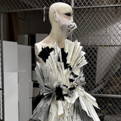 "Pleated Dress" by Samantha Hernandez
