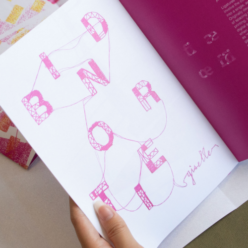 "Rules of Typography" by Gisele Guevara-Lopez, Berenice Ramos, Brennie Dinh