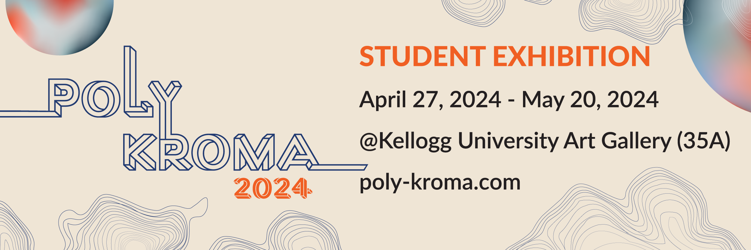 Promotional image for Poly-Kroma 2024.